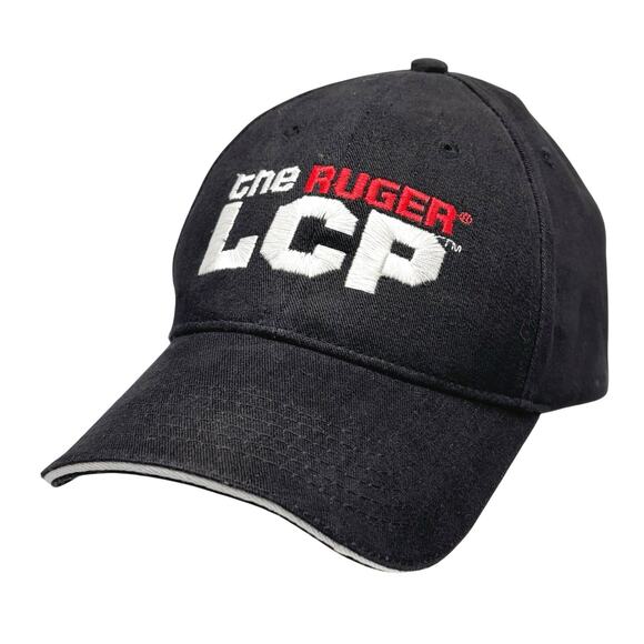 Ruger Other - Ruger Firearms LCP Black Baseball Cap Shooting Hat Embroidered Logo Strapback